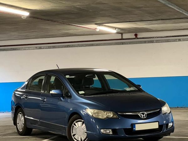 Honda Civic Saloon, Petrol Hybrid, 2007, Blue