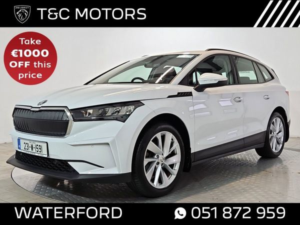 Skoda Enyaq SUV, Electric, 2023, White