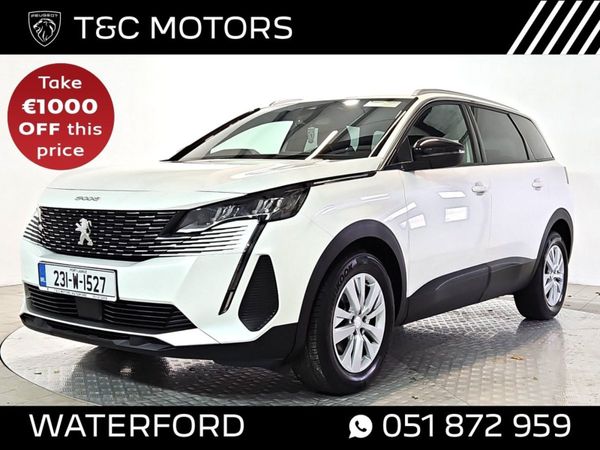 Peugeot 5008 SUV, Diesel, 2023, White