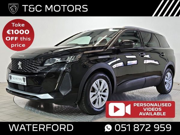 Peugeot 5008 SUV, Diesel, 2023, Black