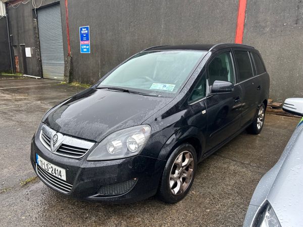 Vauxhall Zafira MPV, Diesel, 2011, Black
