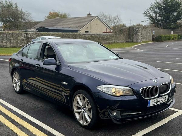 BMW 5-Series Saloon, Diesel, 2012, Blue