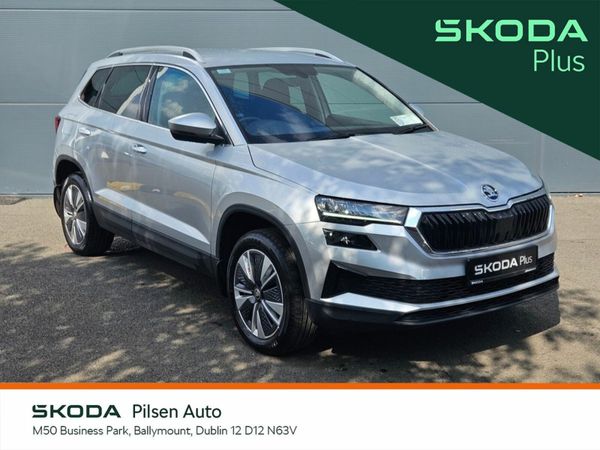Skoda Karoq Estate, Petrol, 2024, Silver