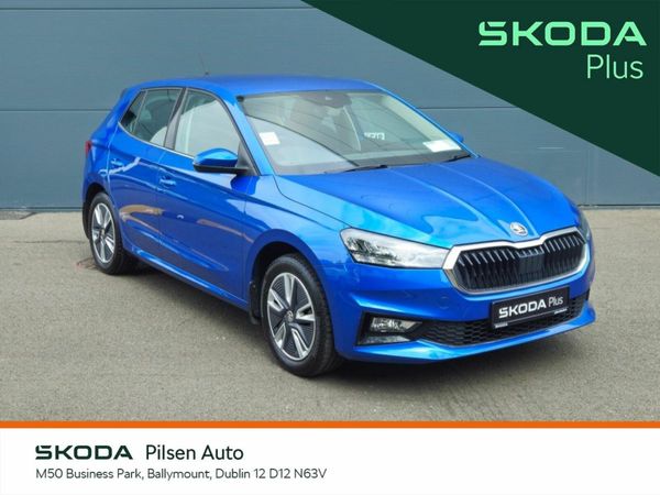 Skoda Fabia Hatchback, Petrol, 2023, Blue