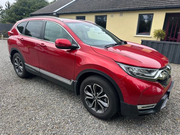 Honda CR-V SUV, Petrol Hybrid, 2022, Red