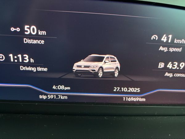 Volkswagen Tiguan SUV, Diesel, 2020, White