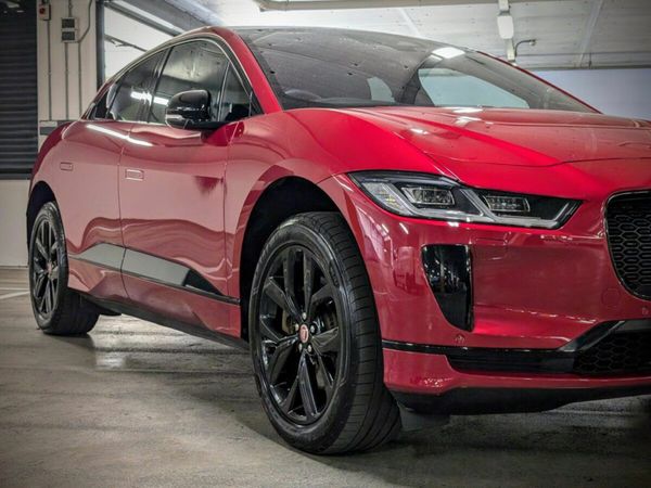 Jaguar I-Pace SUV, Electric, 2022, Red