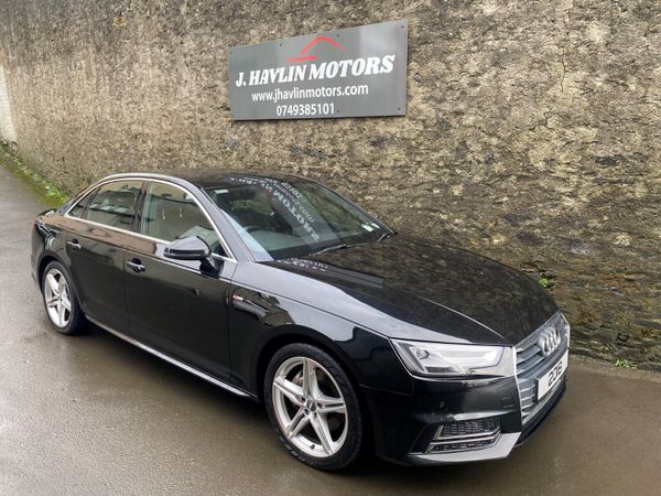 Audi A4 Saloon, Diesel, 2018, Black