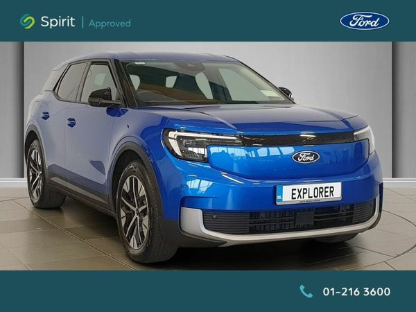 Ford Explorer SUV, Electric, 2026, Blue