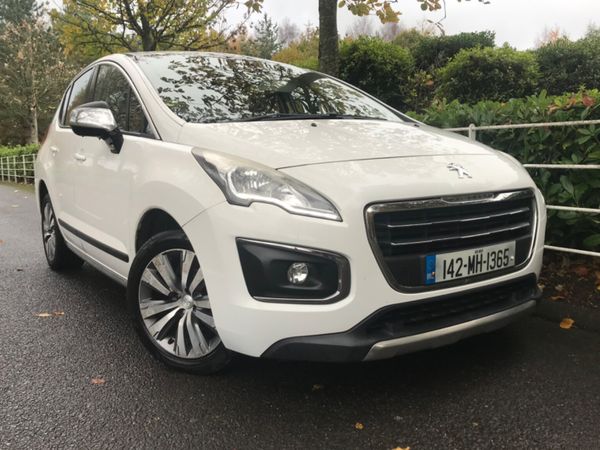 Peugeot 3008 SUV, Diesel, 2014, White