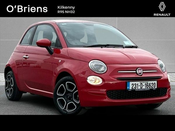 Fiat 500 Hatchback, Petrol, 2023, Red