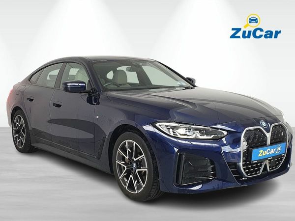 BMW i4 Saloon, Electric, 2022, Blue