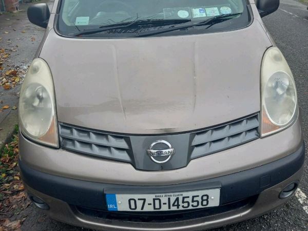 Nissan Note MPV, Petrol, 2007, Brown