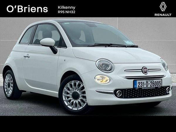 Fiat 500 Hatchback, Petrol, 2023, White
