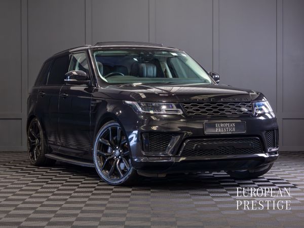 Land Rover Range Rover Sport SUV, Petrol Plug-in Hybrid, 2021, Black