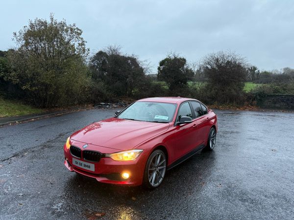 BMW 3-Series Saloon, Diesel, 2013, Red