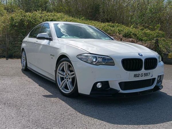BMW 5-Series Saloon, Diesel, 2016, White