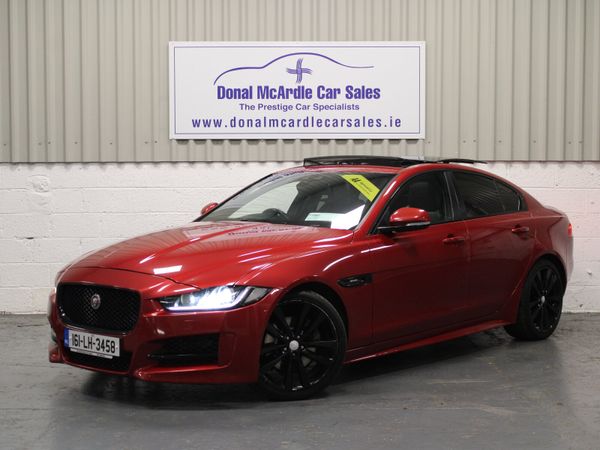 Jaguar XE Saloon, Diesel, 2016, Red