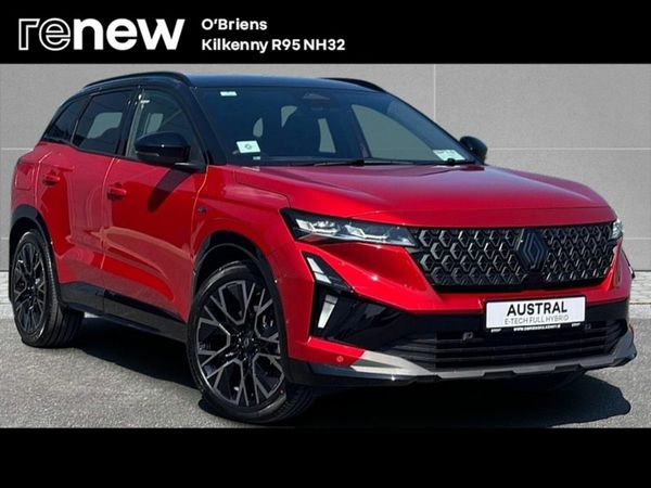 Renault Austral SUV, Petrol Hybrid, 2026, Red