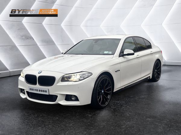 BMW 5-Series Saloon, Diesel, 2015, White