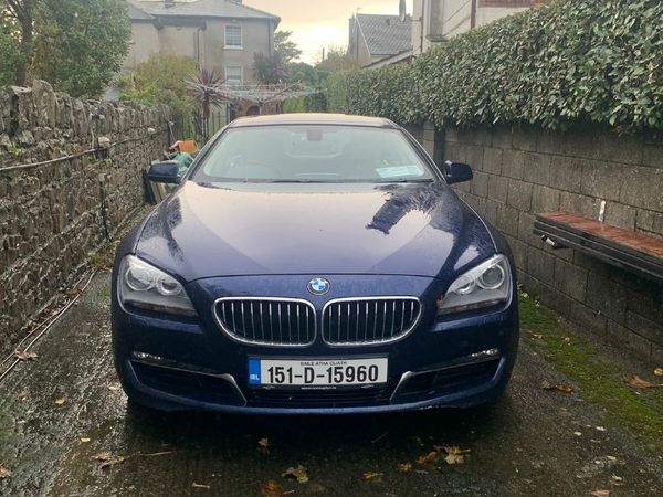 BMW 6-Series Saloon, Diesel, 2015, Blue