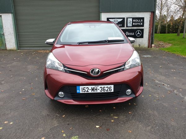 Toyota Vitz Hatchback, Petrol, 2015, Red