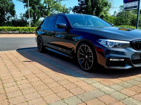 BMW 5-Series Estate, Diesel, 2018, Grey