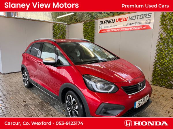 Honda Jazz Hatchback, Petrol Hybrid, 2022, Red