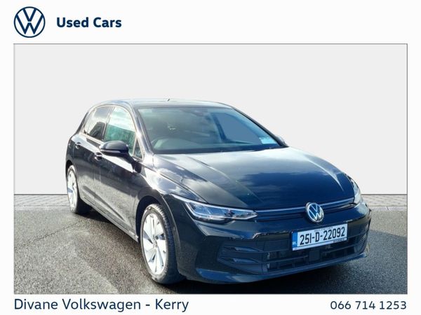 Volkswagen Golf Hatchback, Petrol Hybrid, 2025, Black