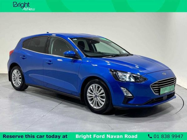 Ford Focus Hatchback, Petrol, 2022, Blue