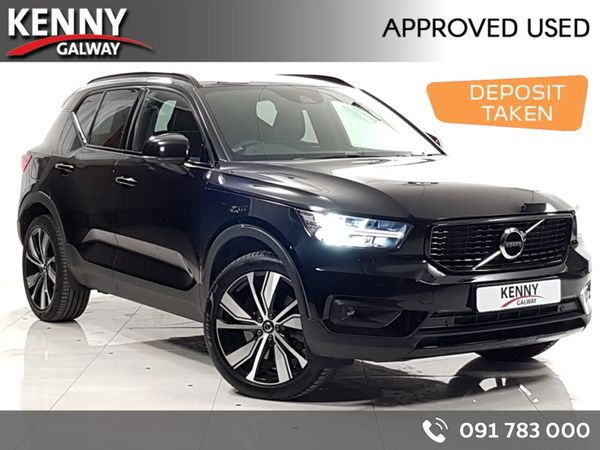 Volvo XC40 Estate, Petrol Hybrid, 2022, Black