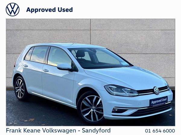 Volkswagen Golf Hatchback, Petrol, 2019, White