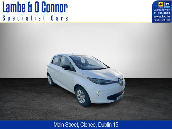Renault Zoe Hatchback, Electric, 2017, White