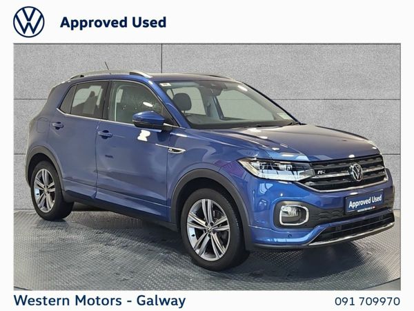 Volkswagen T-Cross Estate, Petrol, 2021, Blue