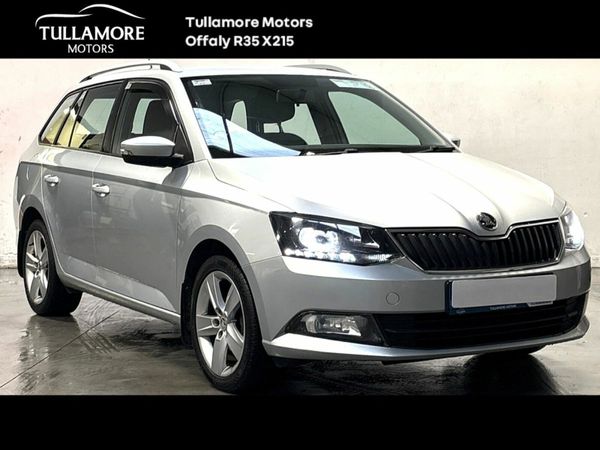Skoda Fabia Estate, Petrol, 2016, Silver