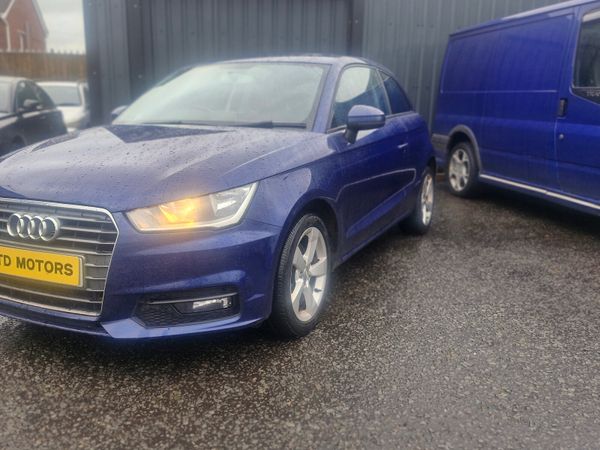 Audi A1 Hatchback, Petrol, 2015, Blue