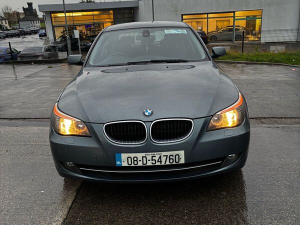 BMW 5-Series Saloon, Diesel, 2008, Blue