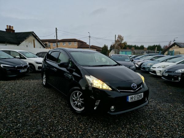 Toyota Prius MPV, Petrol Hybrid, 2014, Black