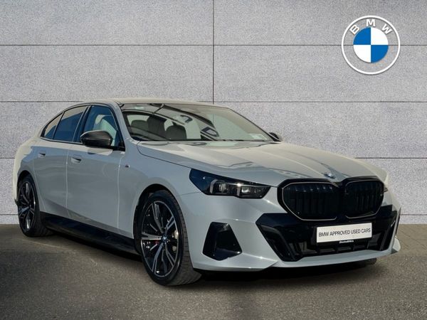 BMW 5-Series Saloon, Petrol Plug-in Hybrid, 2024, Grey