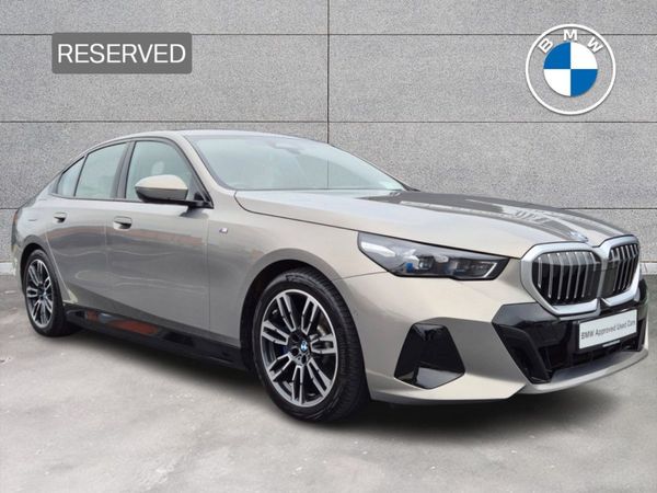 BMW 5-Series Saloon, Petrol Plug-in Hybrid, 2025, Grey