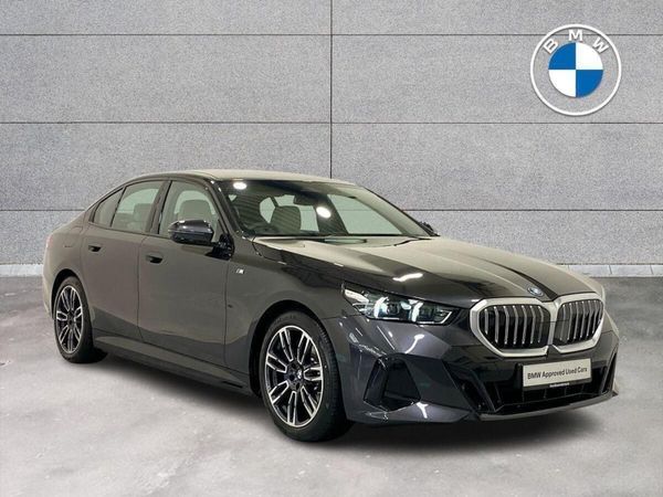 BMW 5-Series Saloon, Petrol Plug-in Hybrid, 2025, Grey