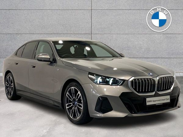 BMW 5-Series Saloon, Petrol Plug-in Hybrid, 2025, Grey