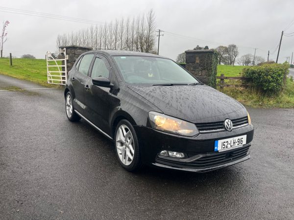 Volkswagen Polo Hatchback, Diesel, 2015, Black