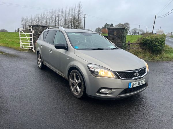 Kia Ceed Estate, Diesel, 2011, Silver