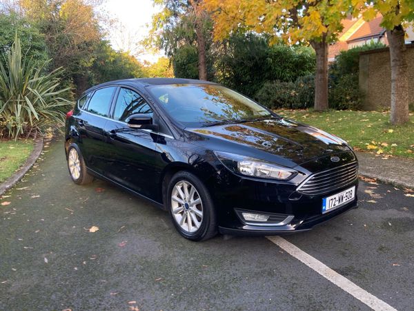 Ford Focus Hatchback, Petrol, 2017, Black