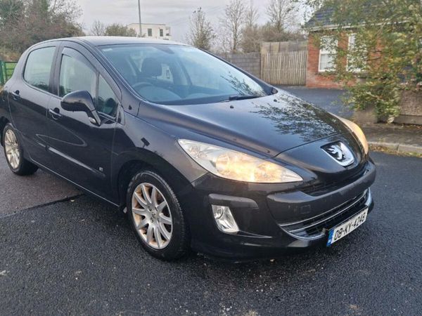 Peugeot 308 Hatchback, Diesel, 2008, Black