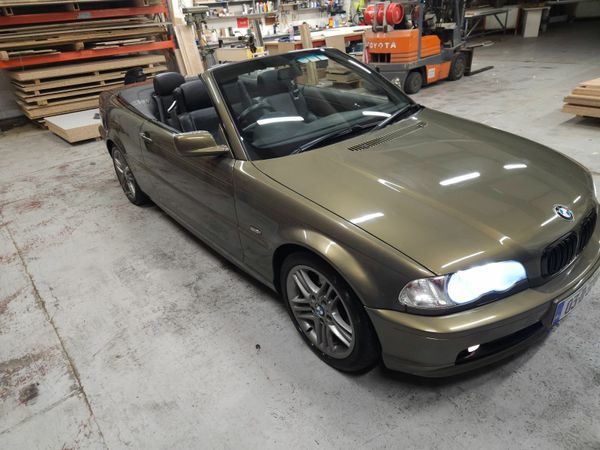 BMW 3-Series Convertible, Petrol, 2003, Yellow