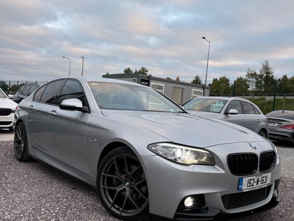 BMW 5-Series Saloon, Diesel, 2015, Silver