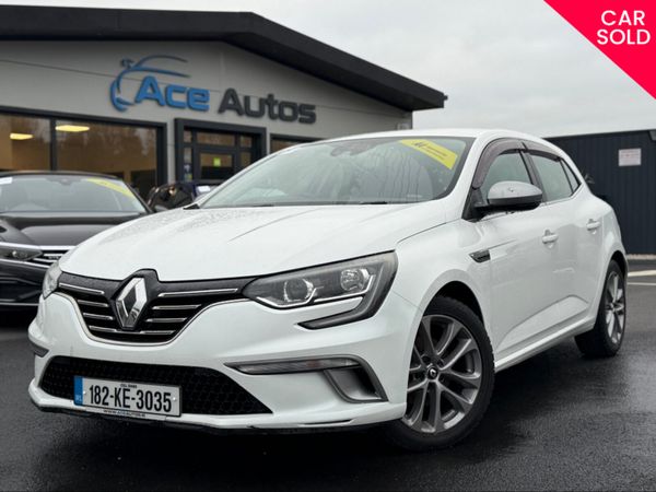 Renault Megane Hatchback, Petrol, 2018, White