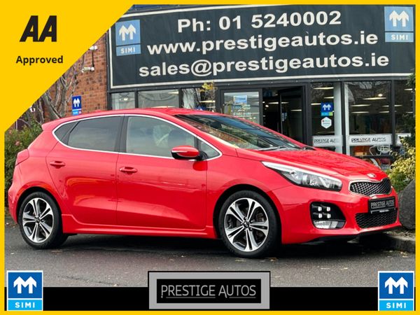 Kia Ceed Hatchback, Petrol, 2018, Red